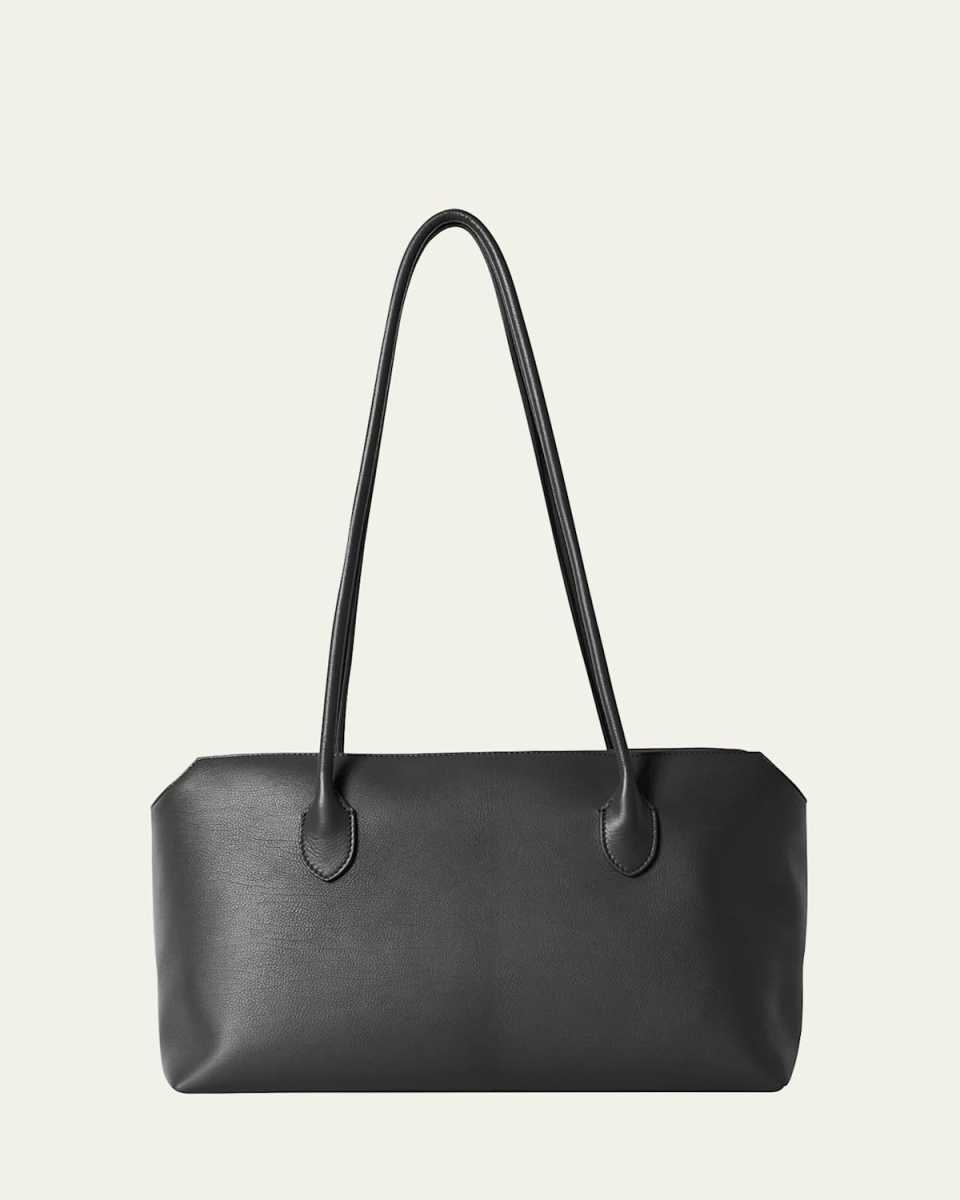 Terrasse Small Shoulder Bag in Grained Calfskin